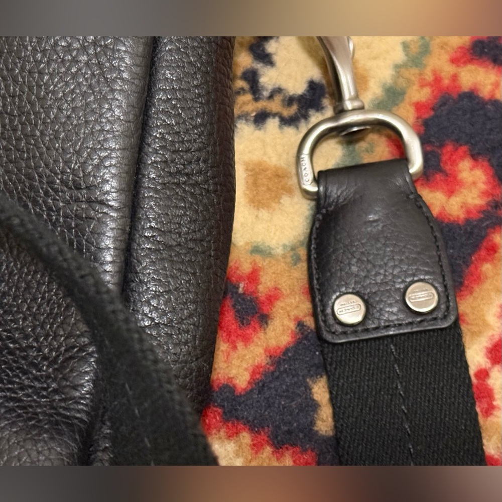 COACH black Leather Briefcase - Picture 9 of 9